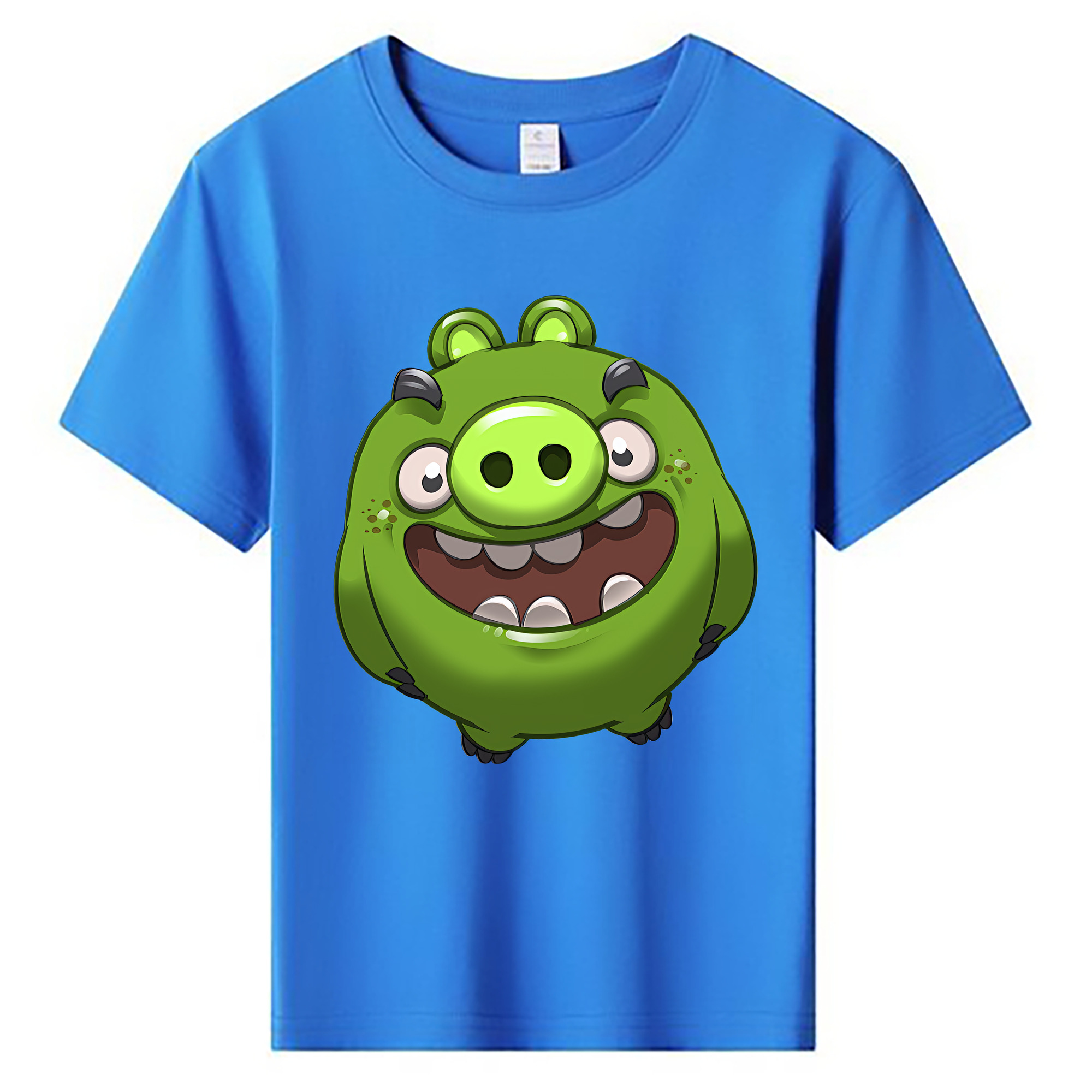 （画像用） Angry Birds アングリーバード 綿100％キッズTシャツ（フロントプリント）